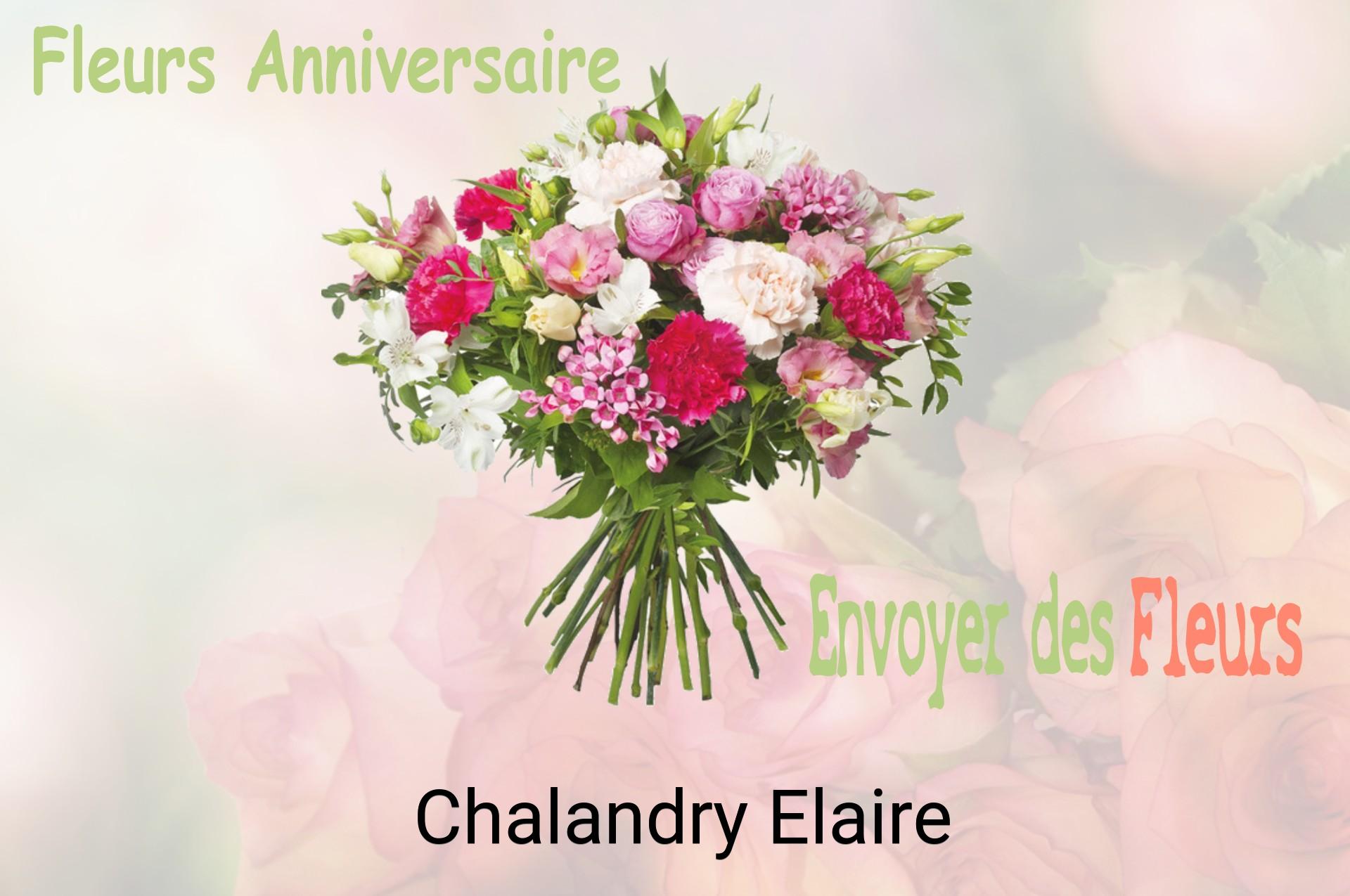 Bouquet de fleurs d’anniversaire livré à Chalandry-Elaire
